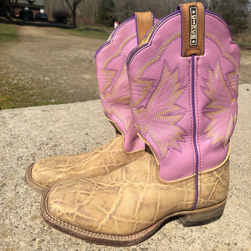 Cinch boots